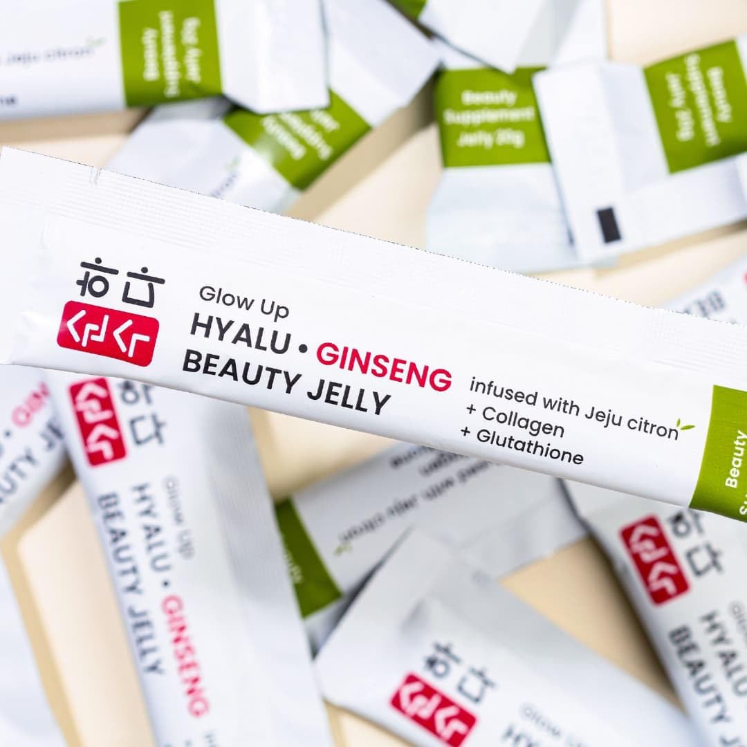 Glow Up Hyalu Ginseng Beauty Jelly (pack of 14 jellies)