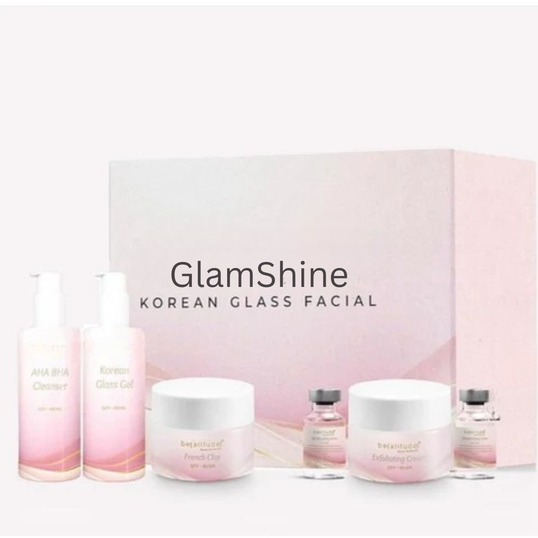 Korean Glass Skin Kit: 5-Step Facial System for Luminous Glow